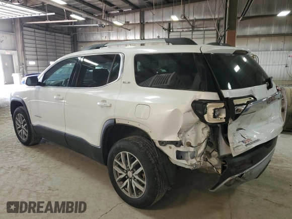 2018 GMC Acadia SLE z VIN 1GKKNLLA1JZ135506, wystawiony jako Copart lot #58959095 z przebiegiem 169 876 mil mil oraz Szkoda całkowita • Salvage title. Historia ofert i sprzedaży dostępna na DreamBid. Obrazek 2.
