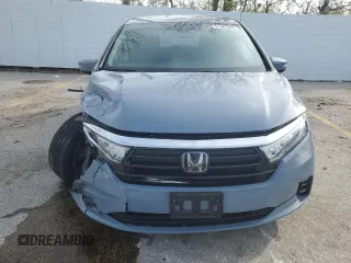 2023 Honda Odyssey Touring with VIN 5FNRL6H83PB053962, listed as a Copart auction lot 51461865 with 24,808 mi miles and Salvage Title. Bid and sale history available at DreamBid. Image 5.