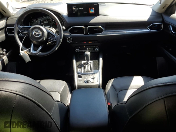 2022 Mazda CX-5 2.5 S Premium Plus Package with VIN JM3KFBEM6N0574048, listed as a Copart auction lot 52000625 with 21,039 mi miles and Salvage Title. Bid and sale history available at carsss.com. Image 8.
