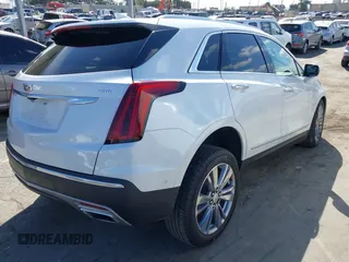 2023 Cadillac XT5 AWD Premium Luxury with VIN 1GYKNDRS4PZ195431, listed as a IAAI auction lot 41714459 with 13,207 mi miles and . Bid and sale history available at DreamBid. Image 4.