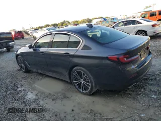 2021 BMW 5 Series 530e with VIN WBA13AG04MCG89990, listed as a Copart auction lot 85032384 with 49,429 mi miles and Non Repairable. Bid and sale history available at carsss.com. Image 2.