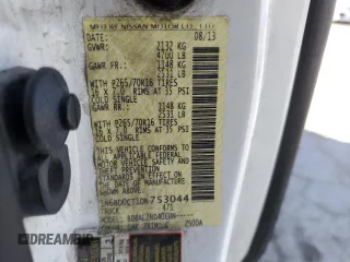 2013 Nissan Frontier S с VIN 1N6BD0CT1DN753044, выставлен на аукционе Copart как лот 47587505 с пробегом 172 551 миль миль и Списание • Salvage title. История ставок и продаж доступна на DreamBid. Изображение 12.