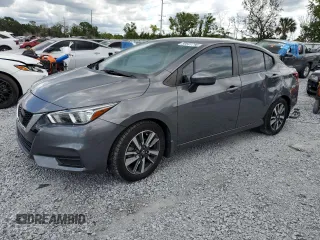 2021 Nissan Versa SV with VIN 3N1CN8EV6ML915318, listed as a Copart auction lot 59591795 with 23,559 mi miles and Non repairable. Bid and sale history available at DreamBid. Image 1.