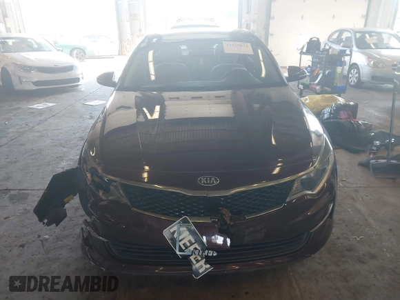 2018 Kia Optima LX with VIN 5XXGT4L36JG274564, listed as a IAAI auction lot 41535874 with 91,883 mi miles and . Bid and sale history available at DreamBid. Image 11.