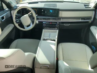 2025 Hyundai Santa Fe Hybrid Calligraphy with VIN 5NMP5DG17SH021064, listed as a Copart auction lot 84107714 with 7,755 mi miles and Salvage Title. Bid and sale history available at carsss.com. Image 8.