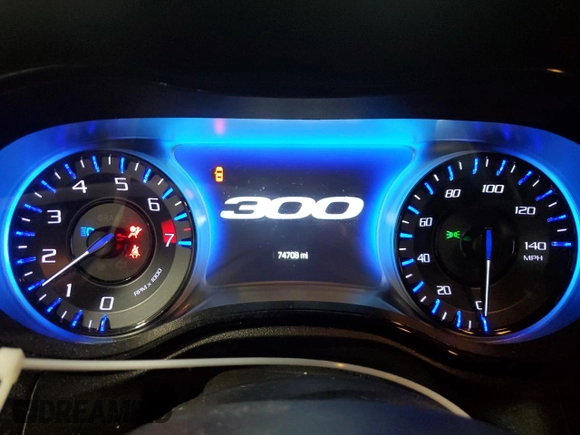 2020 Chrysler 300 S with VIN 2C3CCAGG9LH131607, listed as a Copart auction lot 83577914 with 74,708 mi miles and Salvage Title. Bid and sale history available at DreamBid. Image 9.