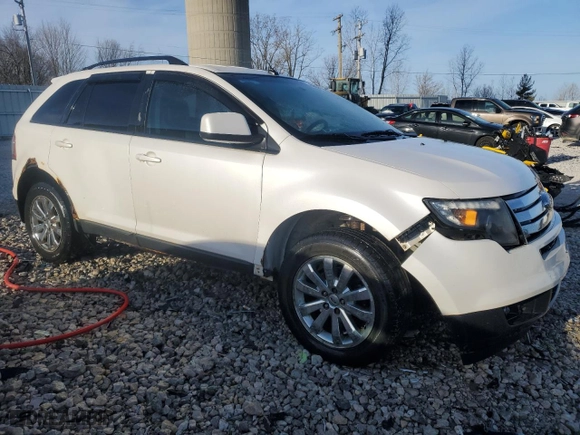 2010 Ford Edge SEL with VIN 2FMDK4JC3ABA29614, listed as a Copart auction lot 49961235 with 189,816 mi miles and Clean Title. Bid and sale history available at carsss.com. Image 4.