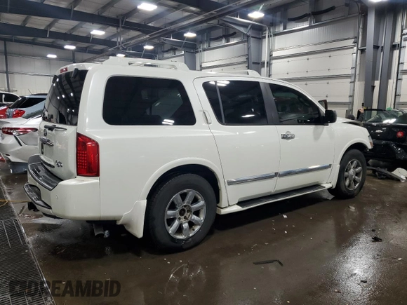 2005 Infiniti QX56 with VIN 5N3AA08C65N806311, listed as a Copart auction lot 85722334 with 242,446 mi miles and Salvage Title. Bid and sale history available at carsss.com. Image 3.
