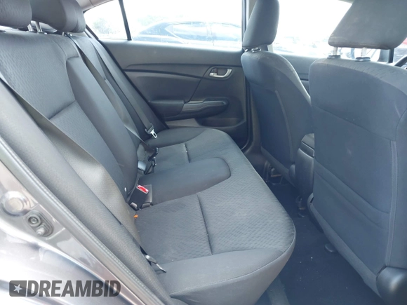 2014 Honda Civic Sedan LX with VIN 19XFB2F59EE079783, listed as a IAAI auction lot 42059609 with 179,922 mi miles. Bid and sale history available at carsss.com. Image 8.