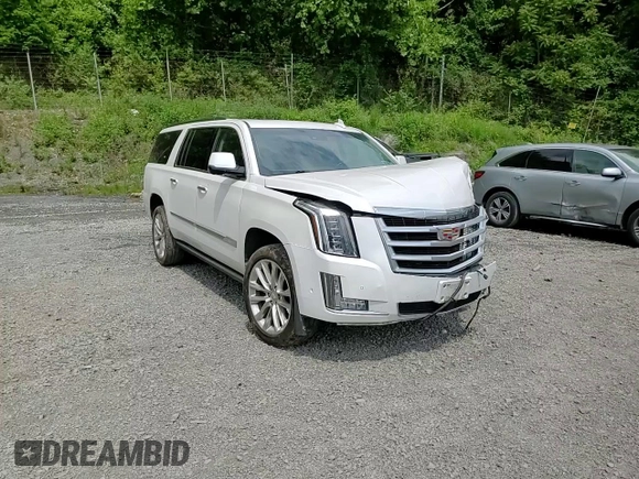 2019 Cadillac Escalade ESV Premium Luxury z VIN 1GYS4JKJXKR268636, wystawiony jako Copart lot #58922025 z przebiegiem 137 285 mil mil oraz Szkoda całkowita • Salvage title. Historia ofert i sprzedaży dostępna na DreamBid. Obrazek 14.