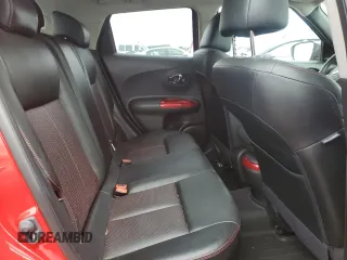 2015 Nissan Juke S with VIN JN8AF5MVXFT552851, listed as a Copart auction lot 52374565 with 45,108 mi miles and Salvage Title. Bid and sale history available at DreamBid. Image 10.