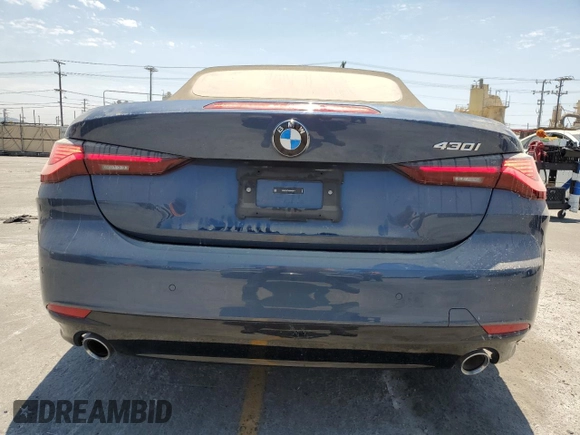 2024 BMW 4 Series 430i с VIN WBA23AT05RCP03975, выставлен на аукционе Copart как лот 65407575 с пробегом Не указан миль и Списание • Salvage title. История ставок и продаж доступна на DreamBid. Изображение 6.