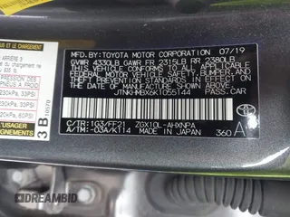 2019 Toyota C-HR XLE with VIN JTNKHMBX6K1055144, listed as a IAAI auction lot 41937836 with 8,299 mi miles. Bid and sale history available at carsss.com. Image 9.