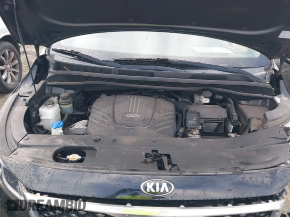 2016 Kia Sedona LX with VIN KNDMB5C19G6087692, listed as a IAAI auction lot 41187134 with 1 mi miles. Bid and sale history available at carsss.com. Image 10.