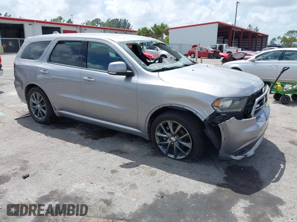 2017 Dodge Durango GT with VIN 1C4RDHDG4HC953659, listed as a IAAI auction lot 41959391 with 136,515 mi miles and . Bid and sale history available at carsss.com. Image 1.