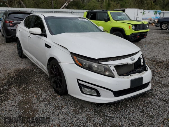2015 Kia Optima LX with VIN KNAGM4A77F5555249, listed as a Copart auction lot 48341055 with 143,028 mi miles and Non Repairable. Bid and sale history available at carsss.com. Image 4.