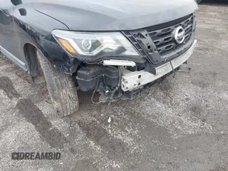 2017 Nissan Pathfinder SL with VIN 5N1DR2MM6HC913805, listed as a IAAI auction lot 41240815 with 119,230 mi miles and . Bid and sale history available at DreamBid. Image 6.