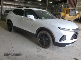 2020 Chevrolet Blazer LT with VIN 3GNKBCRS3LS715903, listed as a Copart auction lot 51078185 with 56,119 mi miles and Salvage title. Bid and sale history available at DreamBid. Image 4.