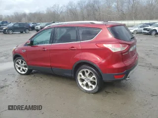 2015 Ford Escape Titanium with VIN 1FMCU0J94FUC07325, listed as a Copart auction lot 46539625 with 205,868 mi miles and Salvage Title. Bid and sale history available at DreamBid. Image 2.