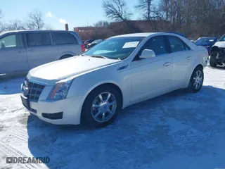 2009 Cadillac CTS AWD w/1SB with VIN 1G6DS57VX90163555, listed as a IAAI auction lot 41372911 with 46,102 mi miles. Bid and sale history available at carsss.com. Image 2.