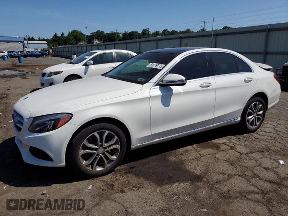 2017 Mercedes-Benz C 300 с VIN 55SWF4KB7HU189529, выставлен на аукционе Copart как лот 62079175 с пробегом 87 349 миль миль и Списание • Salvage title. История ставок и продаж доступна на DreamBid. Изображение 1.