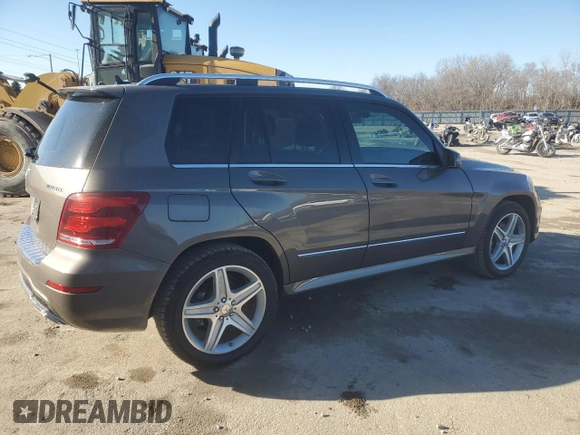 2013 Mercedes-Benz GLK 250 with VIN WDCGG0EB2DG081868, listed as a Copart auction lot 43405905 with 1,565 mi miles and Clean Title. Bid and sale history available at DreamBid. Image 3.