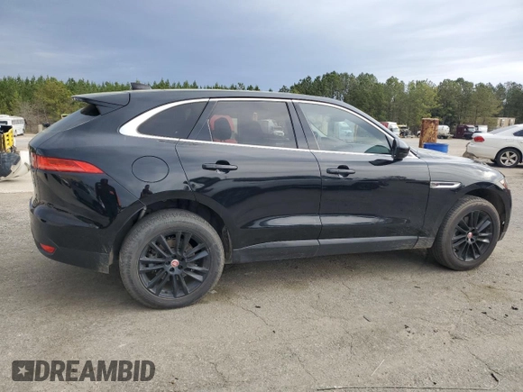 2020 Jaguar F-Pace 30t Prestige with VIN SADCK2GXXLA636451, listed as a Copart auction lot 50127785 with 75,990 mi miles and Salvage Title. Bid and sale history available at DreamBid. Image 3.