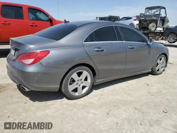 2016 Mercedes-Benz CLA 250 with VIN WDDSJ4EB4GN379370, listed as a Copart auction lot 53636045 with 132,813 mi miles and Salvage Title. Bid and sale history available at DreamBid. Image 3.