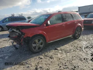 2017 Dodge Journey Crossroad Plus with VIN 3C4PDCGGXHT536878, listed as a Copart auction lot 82748534 with 0 mi miles and Clean Title. Bid and sale history available at carsss.com. Image 1.