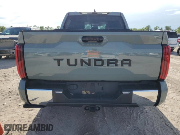 2023 Toyota Tundra 2WD SR5 with VIN 5TFLA5AB6PX024909, listed as a Copart auction lot 69022264 with 23,334 mi miles and Salvage Title. Bid and sale history available at carsss.com. Image 6.