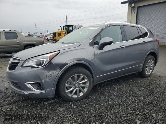 2019 Buick Envision Essence with VIN LRBFX2SAXKD110068, listed as a Copart auction lot 45718985 with 91,233 mi miles and Salvage Title. Bid and sale history available at carsss.com. Image 1.