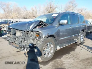2014 Nissan Armada Platinum z VIN 5N1AA0NE2EN610901, wystawiony jako IAAI lot #41476511 z przebiegiem 148 306 mil mil oraz . Historia ofert i sprzedaży dostępna na DreamBid. Obrazek 18.