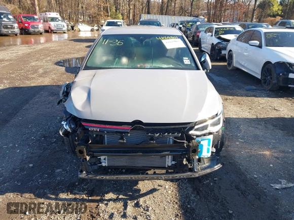 2024 Volkswagen Golf GTI S with VIN WVWGA7CD1RW220132, listed as a IAAI auction lot 41069801 with 6,119 mi miles. Bid and sale history available at carsss.com. Image 12.