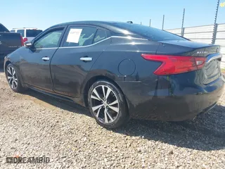 2018 Nissan Maxima SL with VIN 1N4AA6AP8JC367136, listed as a IAAI auction lot 41857921 with 194,842 mi miles. Bid and sale history available at carsss.com. Image 3.