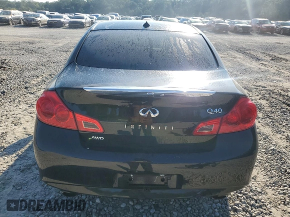 2015 Infiniti Q40 with VIN JN1CV6AR3FM524200, listed as a Copart auction lot 72006554 with 98,715 mi miles and Salvage Title. Bid and sale history available at carsss.com. Image 6.