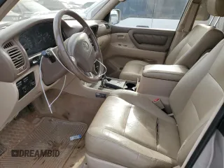 1999 Toyota Land Cruiser with VIN JT3HT05J1X0038590, listed as a Copart auction lot 87452404 with 232,244 mi miles and Salvage Title. Bid and sale history available at carsss.com. Image 7.