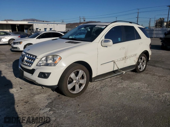 2009 Mercedes-Benz M 350 with VIN 4JGBB56E79A521240, listed as a Copart auction lot 80258664 with 47,969 mi miles and Salvage Title. Bid and sale history available at carsss.com. Image 1.