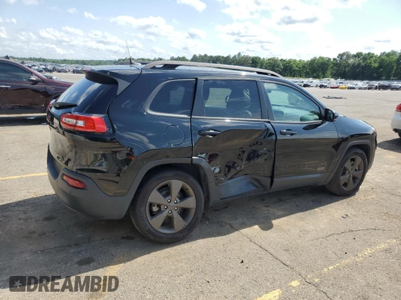 2017 Jeep Cherokee Latitude with VIN 1C4PJLCB1HW554490, listed as a Copart auction lot 57153515 with 84,867 mi miles and Salvage title. Bid and sale history available at DreamBid. Image 3.
