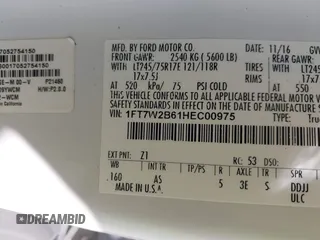 2017 Ford F-250 Lariat с VIN 1FT7W2B61HEC00975, выставлен на аукционе IAAI как лот 41722767 с пробегом 72 663 миль миль и . История ставок и продаж доступна на DreamBid. Изображение 9.