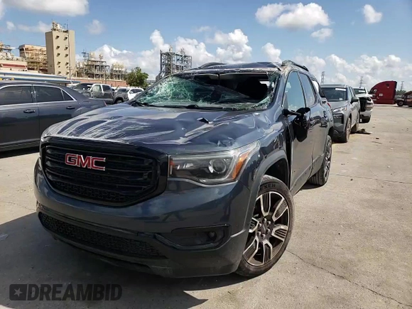 2019 GMC Acadia SLT z VIN 1GKKNMLS9KZ285878, wystawiony jako Copart lot #54679345 z przebiegiem 88 725 mil mil oraz Szkoda całkowita • Salvage title. Historia ofert i sprzedaży dostępna na DreamBid. Obrazek 14.