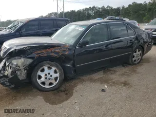 2004 Lexus LS 430 with VIN JTHBN36F940170241, listed as a Copart auction lot 54101155 with 264,471 mi miles and Clean Title. Bid and sale history available at carsss.com. Image 1.