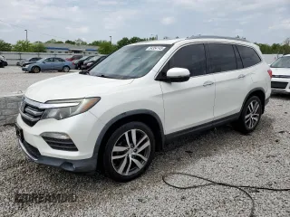 2016 Honda Pilot Touring with VIN 5FNYF6H92GB057531, listed as a Copart auction lot 54354145 with 86,806 mi miles and Salvage Title. Bid and sale history available at DreamBid. Image 1.