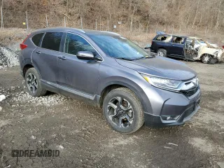 2019 Honda CR-V Touring with VIN 7FARW2H9XKE016834, listed as a Copart auction lot 72822392 with 38,571 mi miles. Bid and sale history available at carsss.com. Image 4.