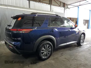 2025 Nissan Pathfinder SV with VIN 5N1DR3BAXSC203358, listed as a Copart auction lot 65569345 with 22,134 mi miles and Clean title. Bid and sale history available at DreamBid. Image 3.