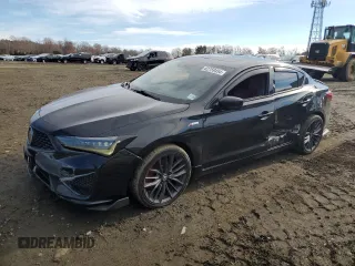 2020 Acura ILX w/Premium/A-SPEC Pkg with VIN 19UDE2F84LA001664, listed as a Copart auction lot 82759454 with 67,869 mi miles and Salvage Title. Bid and sale history available at carsss.com. Image 1.