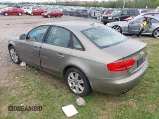 2009 Audi A4 2.0T Prem with VIN WAULF78K29A132594, listed as a IAAI auction lot 42068937 with 102,507 mi miles. Bid and sale history available at carsss.com. Image 3.