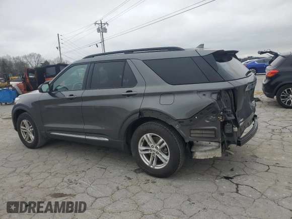 2020 Ford Explorer XLT with VIN 1FMSK7DH4LGC41840, listed as a Copart auction lot 50782385 with 77,353 mi miles and Salvage Title. Bid and sale history available at carsss.com. Image 2.