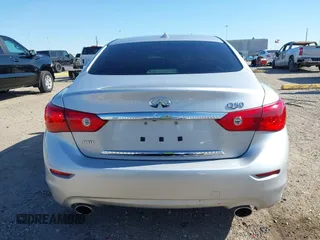 2015 Infiniti Q50 with VIN JN1BV7AR3FM405659, listed as a IAAI auction lot 41949596 with 101,196 mi miles and . Bid and sale history available at DreamBid. Image 16.