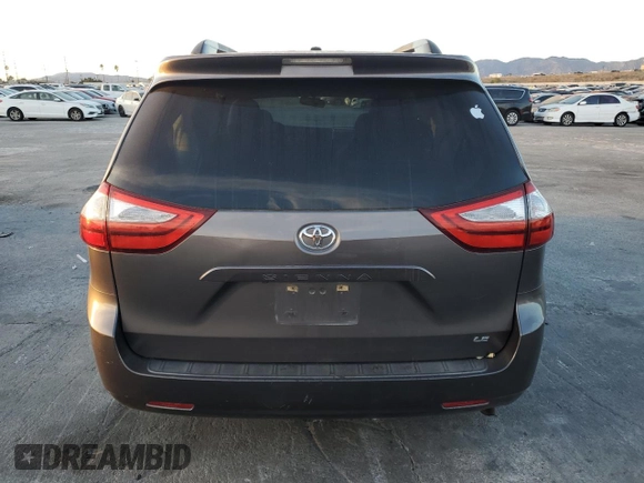 2015 Toyota Sienna LE AAS with VIN 5TDKK3DC8FS609769, listed as a Copart auction lot 87512475 with 140,536 mi miles and Salvage Title. Bid and sale history available at carsss.com. Image 6.