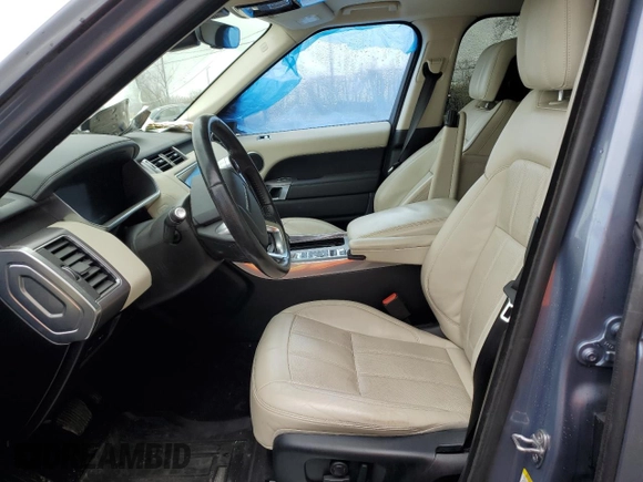 2019 Land Rover Range Rover Sport HSE with VIN SALWR2RKXKA846321, listed as a Copart auction lot 48511344 with 63,005 mi miles and Clean Title. Bid and sale history available at carsss.com. Image 7.